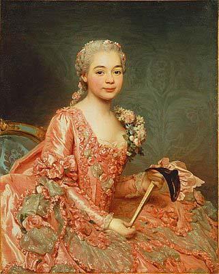 Alexander Roslin The Baroness de Neubourg-Cromiere Sweden oil painting art